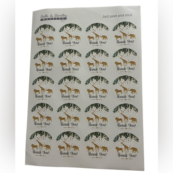 Bundle of Two Wild Birthday Decorations - Picture 11 of 14